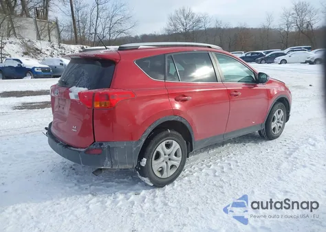 2013 Toyota Rav4 Le z USA, uszkodzony, nr VIN 2T3BFREV7DW036818